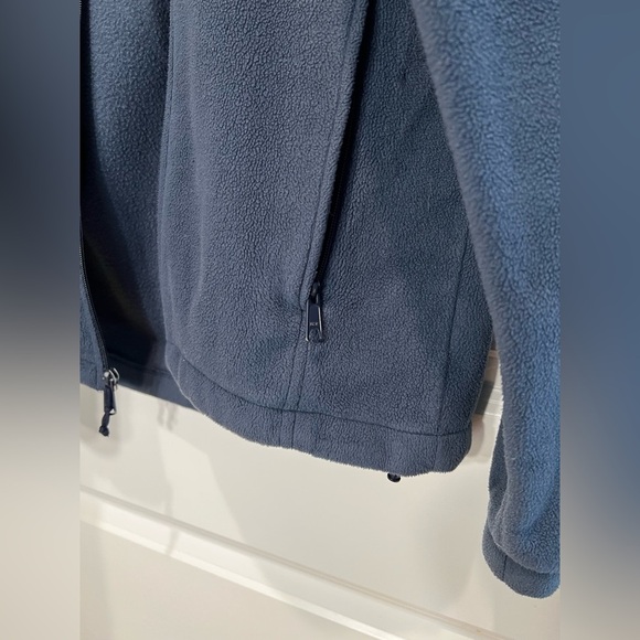 Columbia Men’s Blue Fleece Zip Up Jacket Size Small - Picture 10 of 12